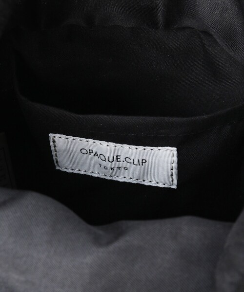 OPAQUE.CLIP（オペークドットクリップ）の「ラメバスケット調バケットバッグ（ハンドバッグ・レディース・ブラック/シルバー・00）」の13枚目の写真