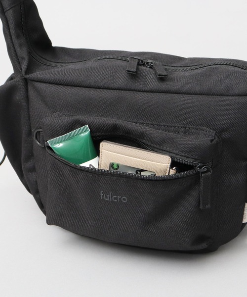 A.M.S.（エーエムエス）の「fulcro フルクロ 撥水 6ポケット ショルダーバッグ コンプリート A5サイズ収納対応 Cityシリーズ（ショルダーバッグ・メンズ・ブラック・FREE）」の10枚目の写真