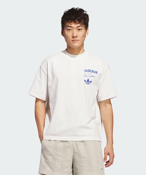 ★大人気おしゃれ!adidas originalsカリームスカイフックTシャツ カリーム スカイフック 半袖Tシャツ / アディダスオリジナルス