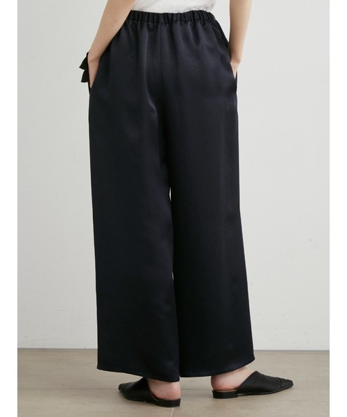 MIESROHE（ミースロエ）の「ﾘﾗｸｼｰｻﾃﾝﾊﾟﾝﾂ（その他パンツ・レディース・ダークネイビー/アイボリー/ブラック・0/1）」の5枚目の写真