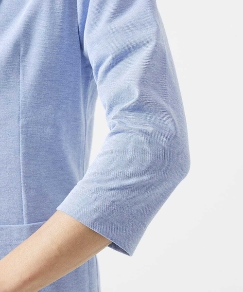 MK MICHEL KLEIN HOMME （エムケーミッシェルクランオム）の「【残りわずか！/在庫限り】トライクールカノコジャケット（テーラードジャケット・メンズ・ネイビー/ブルー・44/46/48/51）」の10枚目の写真