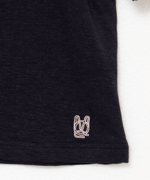 NOLLEY’S(ノーリーズ)の「【MAQWEL/マクウェル】ソフトタッチスラブショートT(Tシャツ/カットソー・レディース・ダークネイビー/ラベンダー/オリーブ/サックスブルー・FREE)」の8枚目の写真
