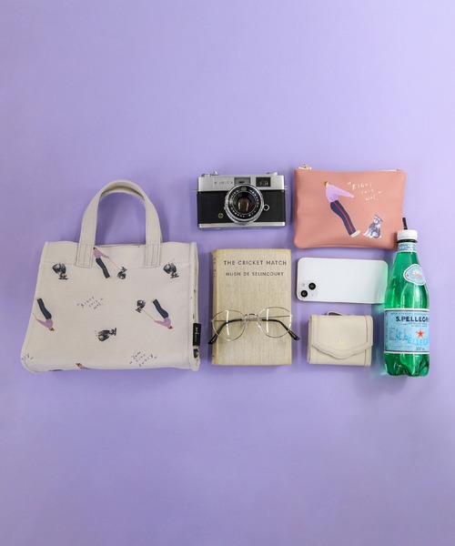 ACCOMMODE（アコモデ）の「エリクリン/スクエアミニショルダー（ショルダーバッグ・レディース・グレー/ベージュ/アイボリー・FREE）」の16枚目の写真