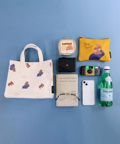 ACCOMMODE（アコモデ）の「エリクリン/スクエアミニショルダー（ショルダーバッグ・レディース・グレー/ベージュ/アイボリー・FREE）」の20枚目の写真