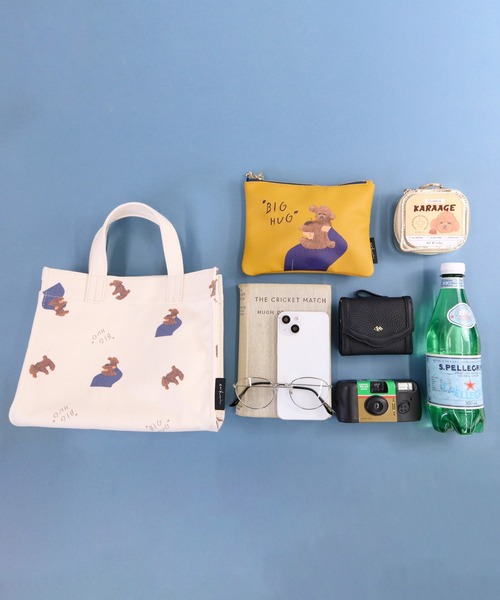 ACCOMMODE（アコモデ）の「エリクリン/スクエアミニショルダー（ショルダーバッグ・レディース・グレー/ベージュ/アイボリー・FREE）」の21枚目の写真