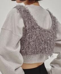 TODAYFUL | 【TODAYFUL/トゥデイフル】Fringe Knit Buistier/フリンジニットビスチェ(ベスト)