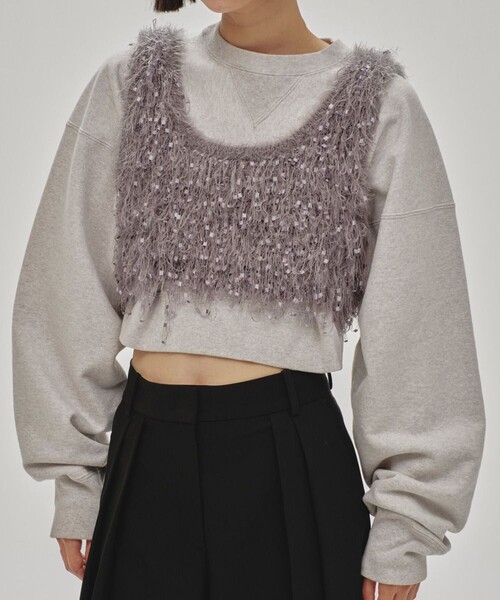 todayful FringeKnitBustierフリンジ ニット ビスチェ TODAYFUL/トゥデイフル】Fringe Knit Buistier/フリンジニット