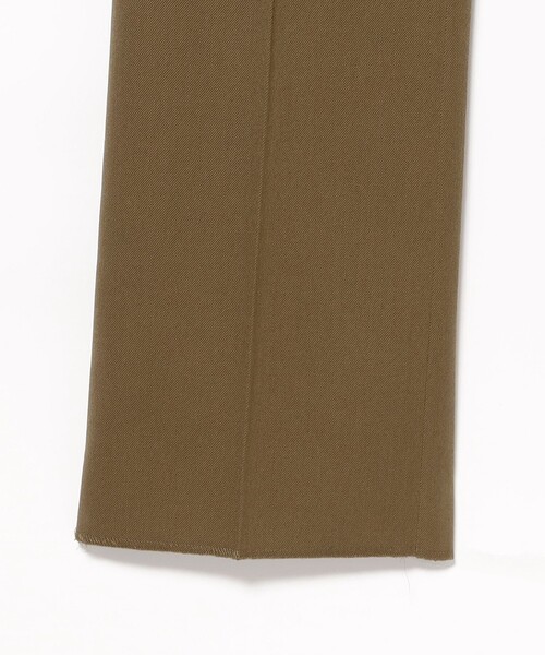 別注】ORTELO / シューカット 1プリーツ ウールギャバジン スラックス