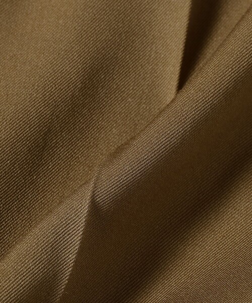 別注】ORTELO / シューカット 1プリーツ ウールギャバジン スラックス