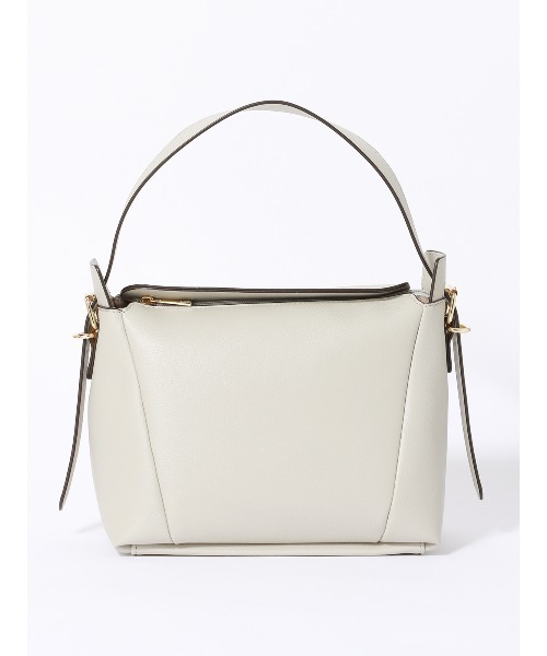 SUIT SQUARE（スーツスクエア）の「WEB限定 2WAYハンドバッグ フェイクレザー（ハンドバッグ・レディース・ブラック系/ブルー系/ライトグレー系・F）」の21枚目の写真