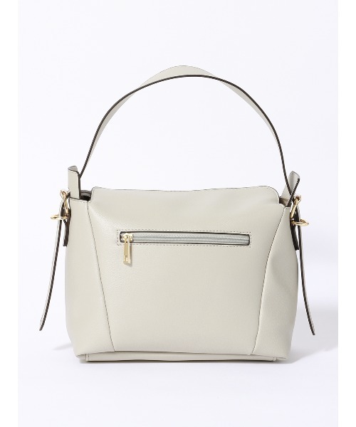 SUIT SQUARE（スーツスクエア）の「WEB限定 2WAYハンドバッグ フェイクレザー（ハンドバッグ・レディース・ブラック系/ブルー系/ライトグレー系・F）」の20枚目の写真