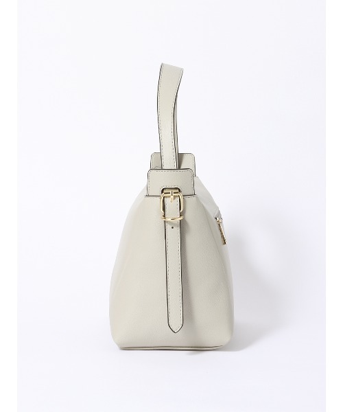 SUIT SQUARE（スーツスクエア）の「WEB限定 2WAYハンドバッグ フェイクレザー（ハンドバッグ・レディース・ブラック系/ブルー系/ライトグレー系・F）」の19枚目の写真