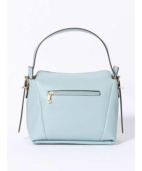 SUIT SQUARE（スーツスクエア）の「WEB限定 2WAYハンドバッグ フェイクレザー（ハンドバッグ・レディース・ブラック系/ブルー系/ライトグレー系・F）」の14枚目の写真