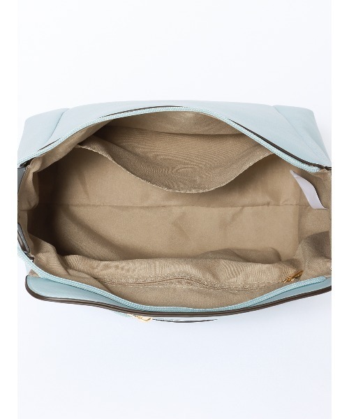 SUIT SQUARE（スーツスクエア）の「WEB限定 2WAYハンドバッグ フェイクレザー（ハンドバッグ・レディース・ブラック系/ブルー系/ライトグレー系・F）」の10枚目の写真