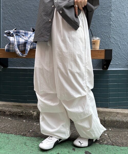 セール】【UNISEX】ナイロン切り替えパンツ（その他パンツ