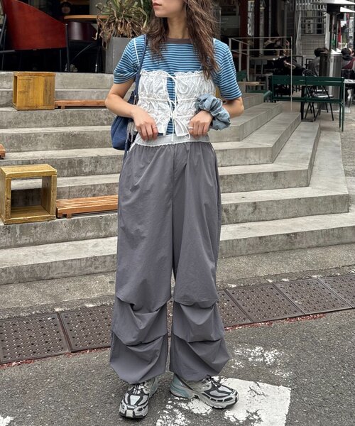 セール】【UNISEX】ナイロン切り替えパンツ（その他パンツ