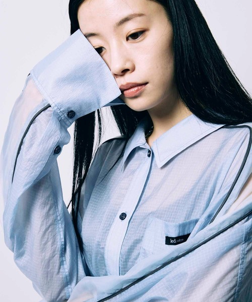 Stunning lure シアーライトブルーシャツ Sサイズ Stunning lure シアーライトブルーシャツ Sサイズ Stunning lure