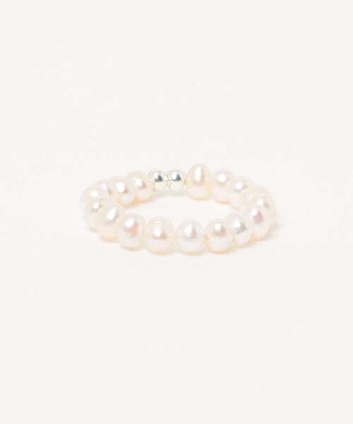 ALLURELLE（アリュレル）の「【ALLURELLE】淡水パールリング silver925 KNF-TP ※（リング・レディース・シルバー・S/M）」の10枚目の写真