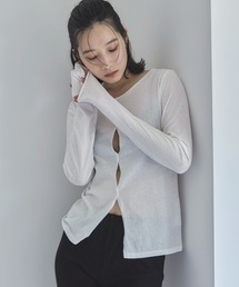 feepur | メニーホールボートシアーロンTee(Tシャツ/カットソー)