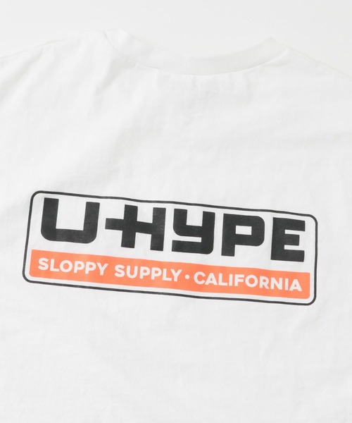 Sloppy Supply（スラッピーサプライ）の「『別注』SLOPPY SUPPLY×DOORS　UHYPE T-SHIRTS（Tシャツ/カットソー・メンズ・ホワイト/ブラック・X-LARGE/LARGE）」の17枚目の写真