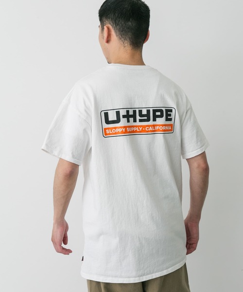 Sloppy Supply（スラッピーサプライ）の「『別注』SLOPPY SUPPLY×DOORS　UHYPE T-SHIRTS（Tシャツ/カットソー・メンズ・ホワイト/ブラック・X-LARGE/LARGE）」の7枚目の写真
