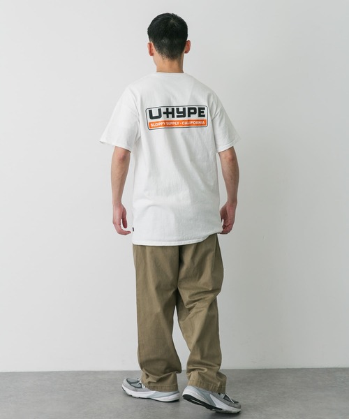 Sloppy Supply（スラッピーサプライ）の「『別注』SLOPPY SUPPLY×DOORS　UHYPE T-SHIRTS（Tシャツ/カットソー・メンズ・ホワイト/ブラック・X-LARGE/LARGE）」の9枚目の写真