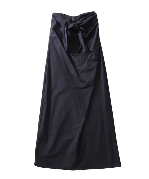BIRGITTE HERSKIND(ビギッテヘアスキン)の「HERSKIND / Chantelle Dress(ベアトップドレス 5568202)(ワンピース・レディース・ブラック/グリーン・34)」の1枚目の写真