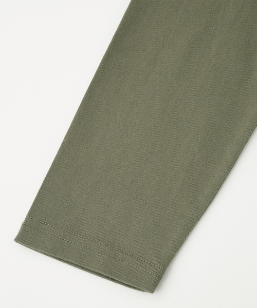 X-girl(エックスガール)の「LEOPARD STAR L/S BABY TEE(Tシャツ/カットソー・レディース・ブラック/オリーブ/ベージュ・M/S)」の6枚目の写真