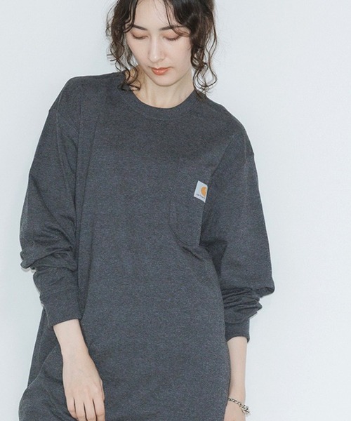 セール】Carhartt/カーハート WORKER POCKET LS T-SHIRTS ロング