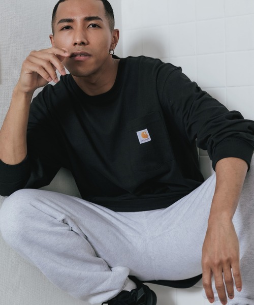 セール】Carhartt/カーハート WORKER POCKET LS T-SHIRTS ロング