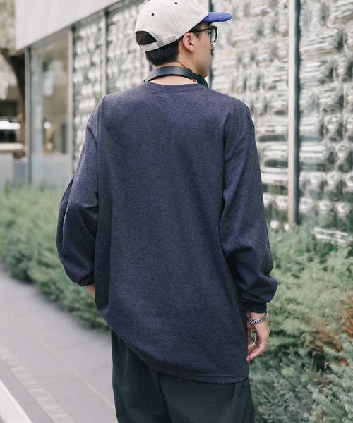 Carhartt(カーハート)の「Carhartt/カーハート WORKER POCKET LS T-SHIRTS ロングスリーブT ビッグシルエット 長袖 ロンT 秋服 2026年秋冬(Tシャツ/カットソー・メンズ・チャコール/ヘザーグレー/ブラック/バーガンディー/ダークブラウン/ホワイト/ネイビー・S/L/M/XL)」の18枚目の写真