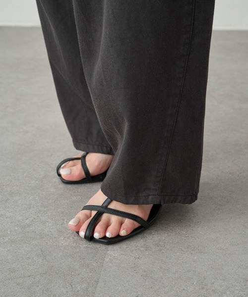 カーブシルエットカーゴパンツ　PUAL CE CIN ピュアルセシン 再予約！】カーブシルエットカーゴパンツ | PUAL CE CIN