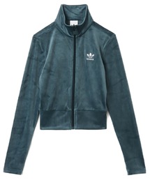 adidas Essentials Velvet Fitted Track Top / アディダス エッセンシャルズ ベルベット フィッティド トラックトップ