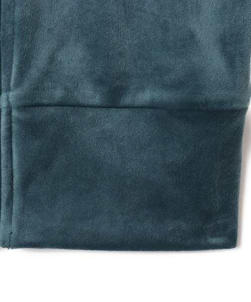 adidas(アディダス)の「adidas Essentials Velvet Fitted Track Top / アディダス エッセンシャルズ ベルベット フィッティド トラックトップ(ジャージ・レディース・グリーン・S/L/M)」の8枚目の写真