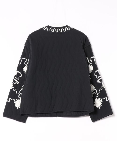 sara mallika(サラ マリカ)の「DEEPIKA TAPE EMB JACKET(その他アウター・レディース・パープル/ブラック・FREE)」の3枚目の写真