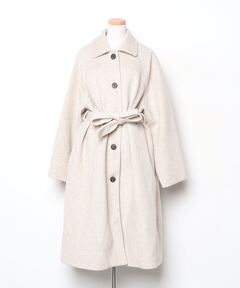 anuke Collarless Shaggy Coat 62420004（その他アウター）｜anuke