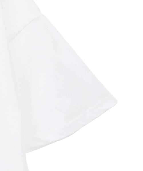 LOGEMENT DE CLAIRE(ロジュモンドクレール)の「バックリボン5分袖プルオーバー(Tシャツ/カットソー・レディース・ブラック/オフホワイト/ブルー・FREE)」の10枚目の写真