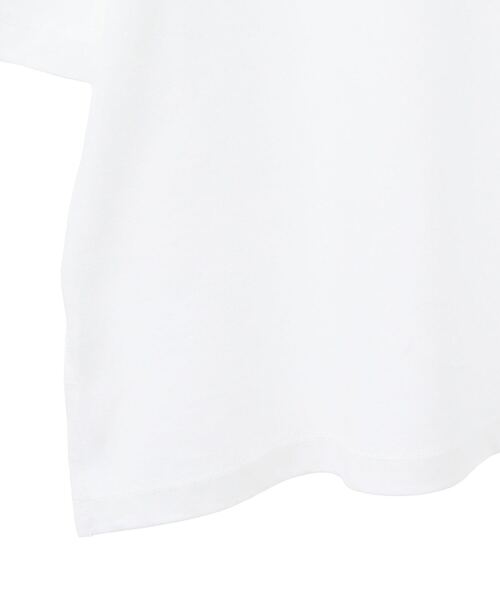 LOGEMENT DE CLAIRE(ロジュモンドクレール)の「バックリボン5分袖プルオーバー(Tシャツ/カットソー・レディース・ブラック/オフホワイト/ブルー・FREE)」の11枚目の写真