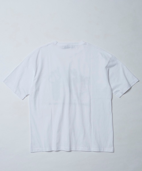 BACANCES ALL INCLUSIVE（バカンサスオールインクルーシブ）の「BLC S/S T [ALC RABBIT]（Tシャツ/カットソー・メンズ・ホワイト/ネイビー・L/XL）」の8枚目の写真
