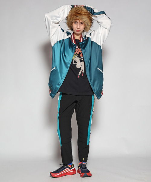 ALDIES（アールディーズ）の「Nostalgic Motocross Pants / ノスタルジックモトクロスパンツ（その他パンツ・メンズ・ブラック/ネイビー/レッド・SMALL/MEDIUM/LARGE/X-LARGE）」の2枚目の写真