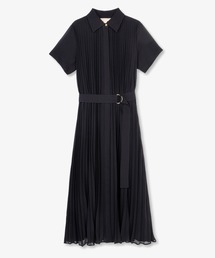 【Michael Kors】ロゴ シャツワンピース 無地 *送料/関税込み* MICHAEL KORS ワンピース エンパイア シグネチャーロゴ ジャ