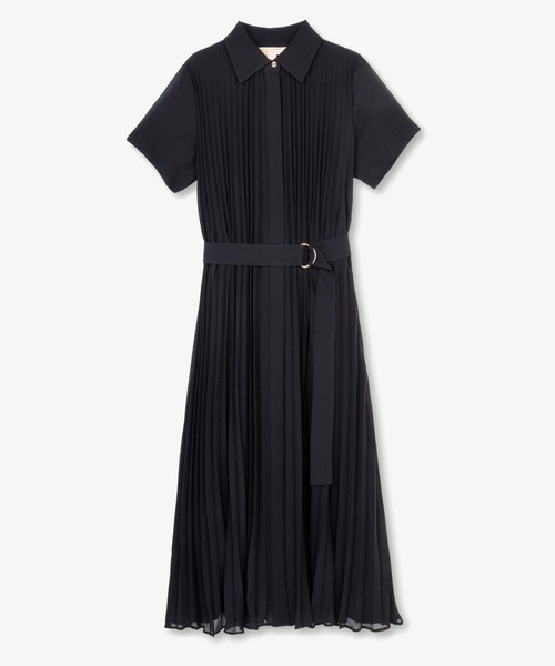 ブラック MICHAEL KORS半袖ワンピース Michael Kors メタリック Tシャツワンピース | ブラック