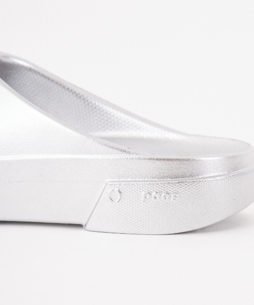 PAES（ペイズ）の「[PAES/ペイズ] FLIP FLOP COATING リカバリーサンダル（サンダル・レディース・シルバー/ダークグレー・22/23/24/25）」の7枚目の写真