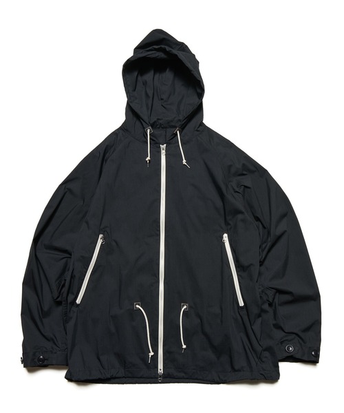 SOPHNET.(ソフネット)の「LIGHT POPLIN ZIP-UP HOODIE(ブルゾン・メンズ・カーキ/ブラック・3/1/2/4/5)」の1枚目の写真