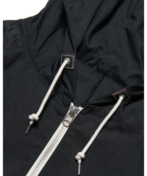 SOPHNET.(ソフネット)の「LIGHT POPLIN ZIP-UP HOODIE(ブルゾン・メンズ・カーキ/ブラック・3/1/2/4/5)」の5枚目の写真