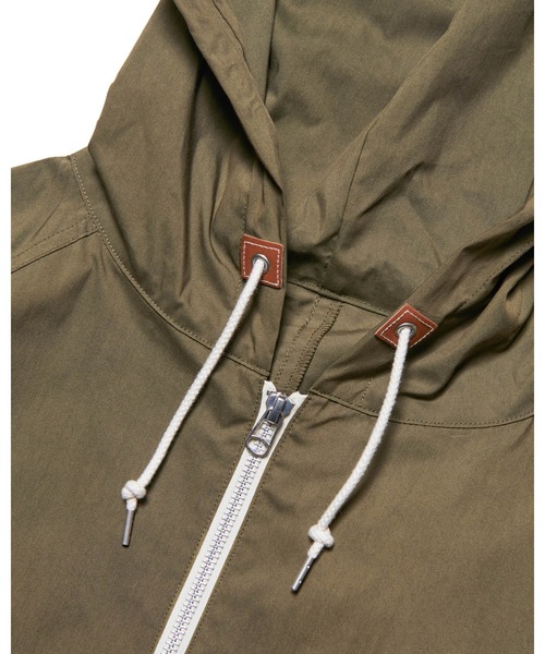 SOPHNET.(ソフネット)の「LIGHT POPLIN ZIP-UP HOODIE(ブルゾン・メンズ・カーキ/ブラック・3/1/2/4/5)」の10枚目の写真