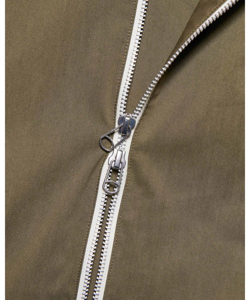 SOPHNET.(ソフネット)の「LIGHT POPLIN ZIP-UP HOODIE(ブルゾン・メンズ・カーキ/ブラック・3/1/2/4/5)」の11枚目の写真