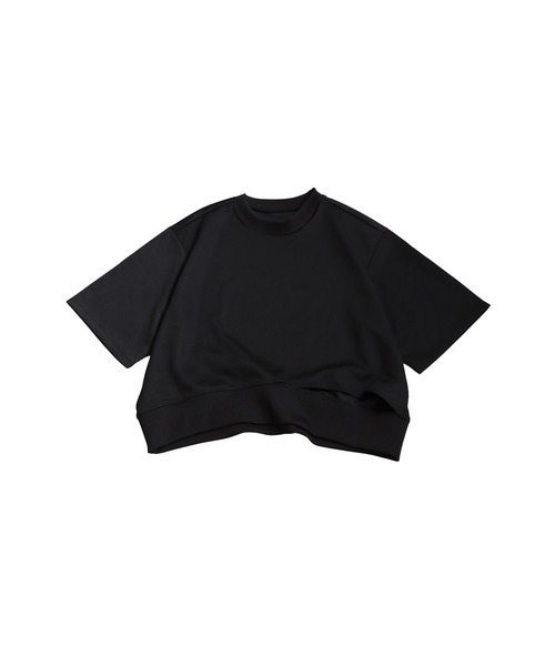 antiqua(アンティカ)の「アシメネックトップス(Tシャツ/カットソー・レディース・ベージュ/ブラック/ブルー系その他/グレー・ONESIZE)」の18枚目の写真
