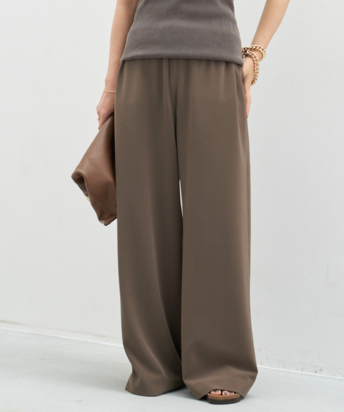 Deuxieme Classe パンツ（その他） こげ茶 0204125Y0079 セール】*shake code パンツ（その他パンツ）｜Deuxieme Classe