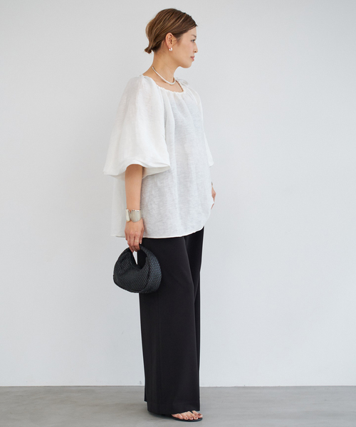 Deuxieme Classe Effortless パンツ　ブラック Effortless パンツ（その他パンツ）｜Deuxieme Classe